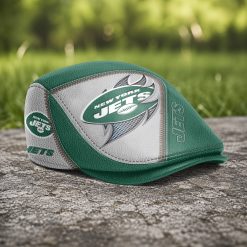 New York Jets NFL Jeff Cap, Flat Cap N01