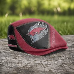 Arkansas Razorbacks NCAA Jeff Cap, Flat Cap N01