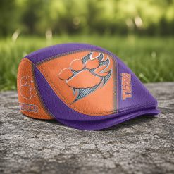 Clemson Tigers NCAA Jeff Cap, Flat Cap N01