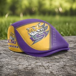 LSU Tigers NCAA Jeff Cap, Flat Cap N01