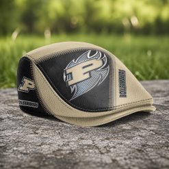 Purdue Boilermakers NCAA Jeff Cap, Flat Cap N01