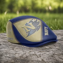 Navy Midshipmen NCAA2 Jeff Cap, Flat Cap N01