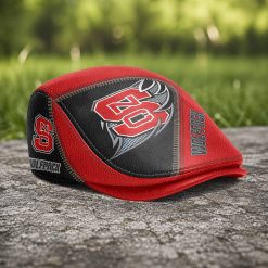NC State Wolfpack NCAA2 Jeff Cap, Flat Cap N01