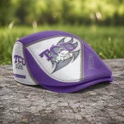 TCU Horned Frogs NCAA2 Jeff Cap, Flat Cap N01