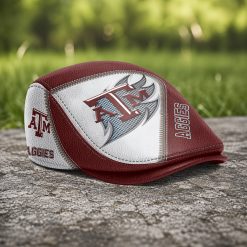 Texas AM Aggies NCAA2 Jeff Cap, Flat Cap N01