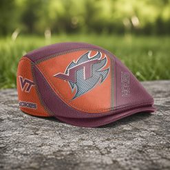 Virginia Tech Hokies NCAA2 Jeff Cap, Flat Cap N01