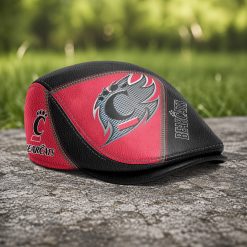 Cincinnati Bearcats NCAA3 Jeff Cap, Flat Cap N01