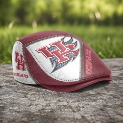 Houston Cougars NCAA3 Jeff Cap, Flat Cap N01