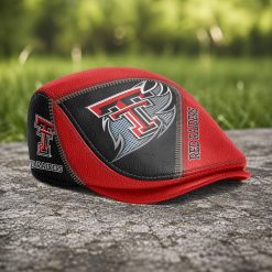 Texas Tech Red Raiders NCAA3 Jeff Cap, Flat Cap N01