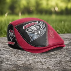 New Mexico Lobos NCAA4 Jeff Cap, Flat Cap N01