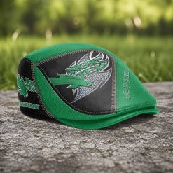 North Texas Mean Green NCAA4 Jeff Cap, Flat Cap N01