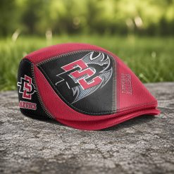 San Diego State Aztecs NCAA4 Jeff Cap, Flat Cap N01