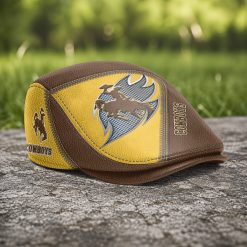 Wyoming Cowboys NCAA4 Jeff Cap, Flat Cap N01