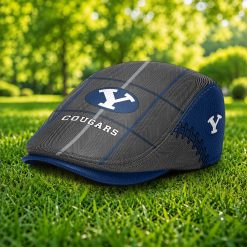BYU Cougars NCAA Jeff Cap, Flat Cap M67