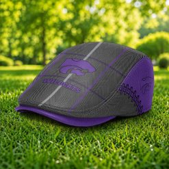 Kansas State Wildcats NCAA Jeff Cap, Flat Cap M67