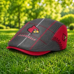 Louisville Cardinals NCAA Jeff Cap, Flat Cap M67