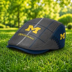 Michigan Wolverines NCAA Jeff Cap, Flat Cap M67