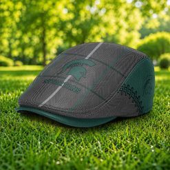 Michigan State Spartans NCAA2 Jeff Cap, Flat Cap M67