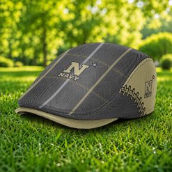 Navy Midshipmen NCAA2 Jeff Cap, Flat Cap M67