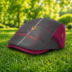 Arizona State Sun Devils NCAA3 Jeff Cap, Flat Cap M67