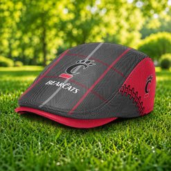 Cincinnati Bearcats NCAA3 Jeff Cap, Flat Cap M67