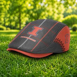 Illinois Fighting Illini NCAA3 Jeff Cap, Flat Cap M67