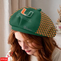 Miami Hurricanes NCAA Women Berets Hats M01