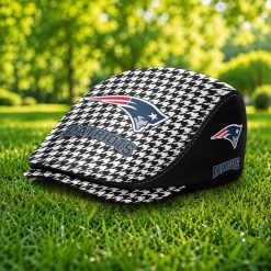 New England Patriots NFL Beret Cap, Flat Cap N02