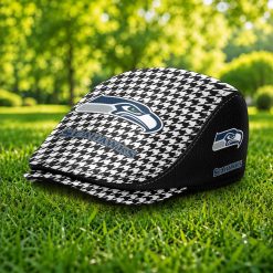 Seattle Seahawks NFL Beret Cap, Flat Cap N02