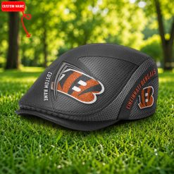 Cincinnati Bengals NFL Beret Cap, Flat Cap N03