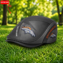 Denver Broncos NFL Beret Cap, Flat Cap N03