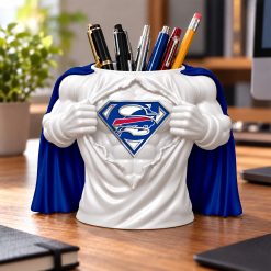 Buffalo Bills NFL Superman Pen Holder-Print 3D M03