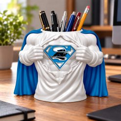 Carolina Panthers NFL Superman Pen Holder-Print 3D M03