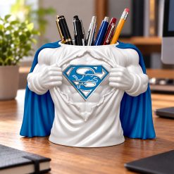 Detroit Lions NFL Superman Pen Holder-Print 3D M03