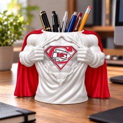Kansas City Chiefs NFL Superman Pen Holder-Print 3D M03