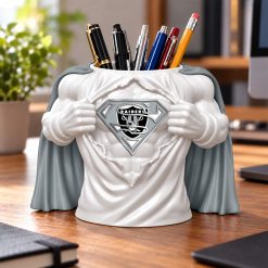 Las Vegas Raiders NFL Superman Pen Holder-Print 3D M03