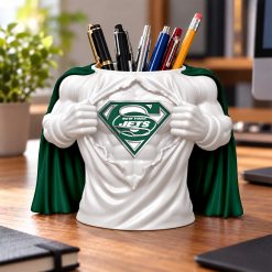 New York Jets NFL Superman Pen Holder-Print 3D M03