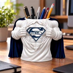 Seattle Seahawks NFL Superman Pen Holder-Print 3D M03