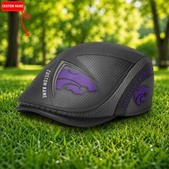 Kansas State Wildcats NCAA Jeff Cap, Flat Cap N03