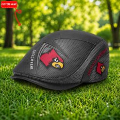 Louisville Cardinals NCAA Jeff Cap, Flat Cap N03