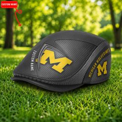 Michigan Wolverines NCAA Jeff Cap, Flat Cap N03