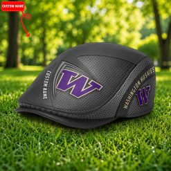 Washington Huskies NCAA2 Jeff Cap, Flat Cap N03