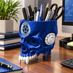Dallas Cowboys NFL Pen Holder Skull 4 Colors M01